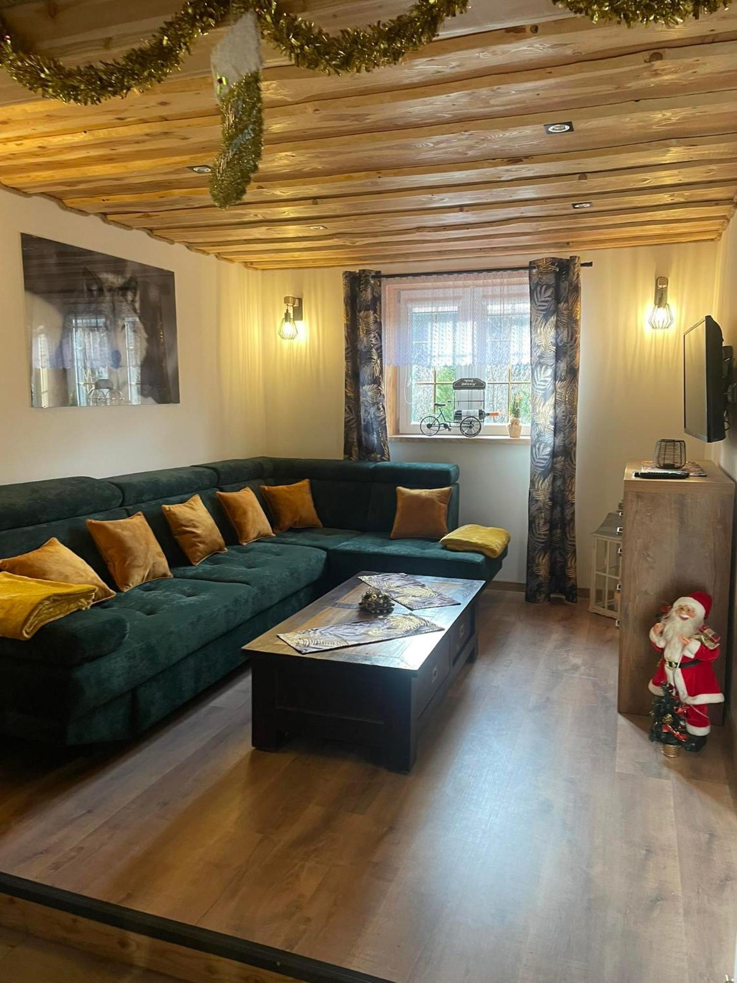 Baligród Jaskowa Chata Bieszczady Apartament Z Basenem מראה חיצוני תמונה