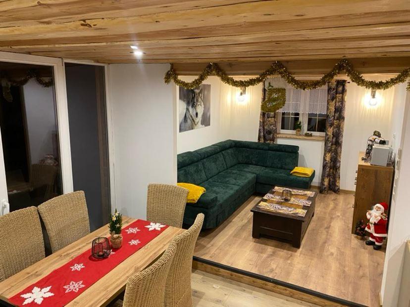 Baligród Jaskowa Chata Bieszczady Apartament Z Basenem מראה חיצוני תמונה